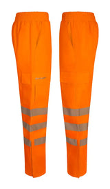 Beeswift Birkdale Hi Vis Waterproof Breathable Trousers Bit - - Customisable Trousers