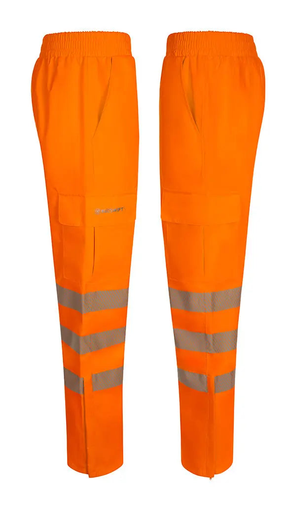 Beeswift Birkdale Hi Vis Waterproof Breathable Trousers Bit - - Customisable Trousers