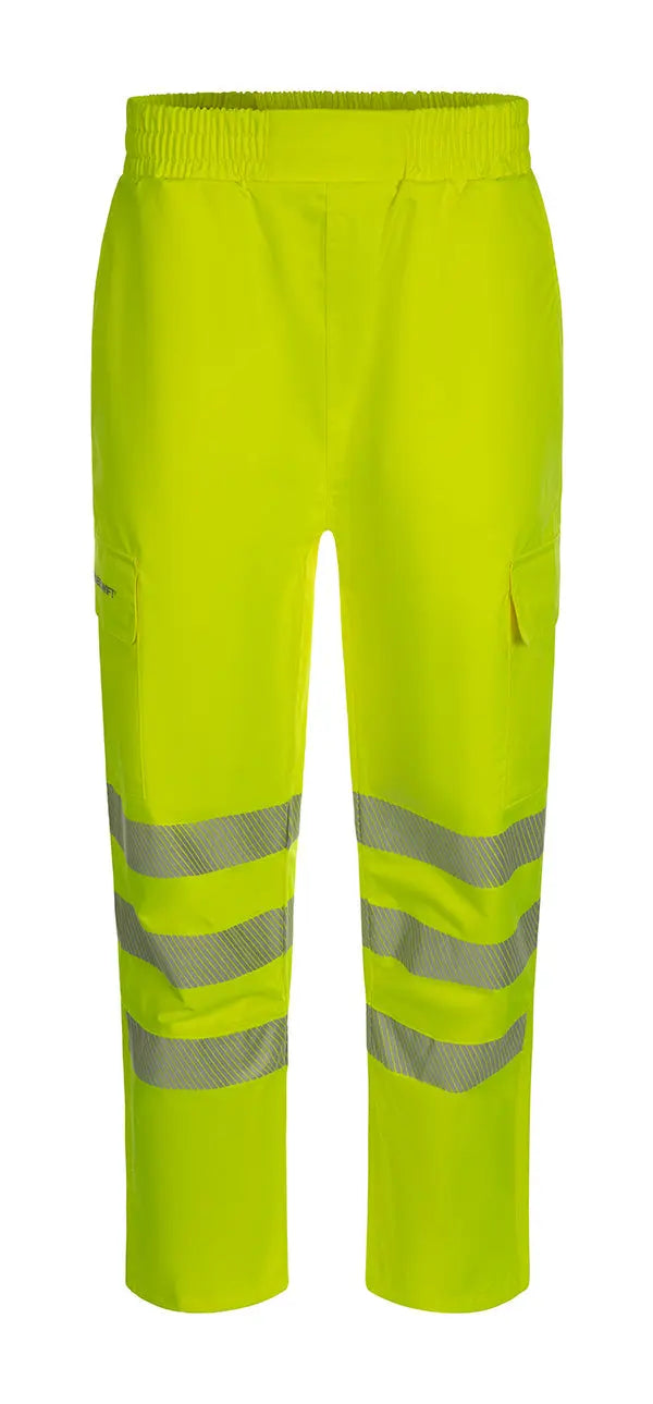 Beeswift Birkdale Hi Vis Waterproof Breathable Trousers Bit - - Customisable Trousers