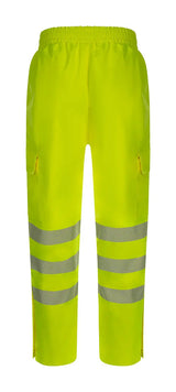 Beeswift Birkdale Hi Vis Waterproof Breathable Trousers Bit - - Customisable Trousers