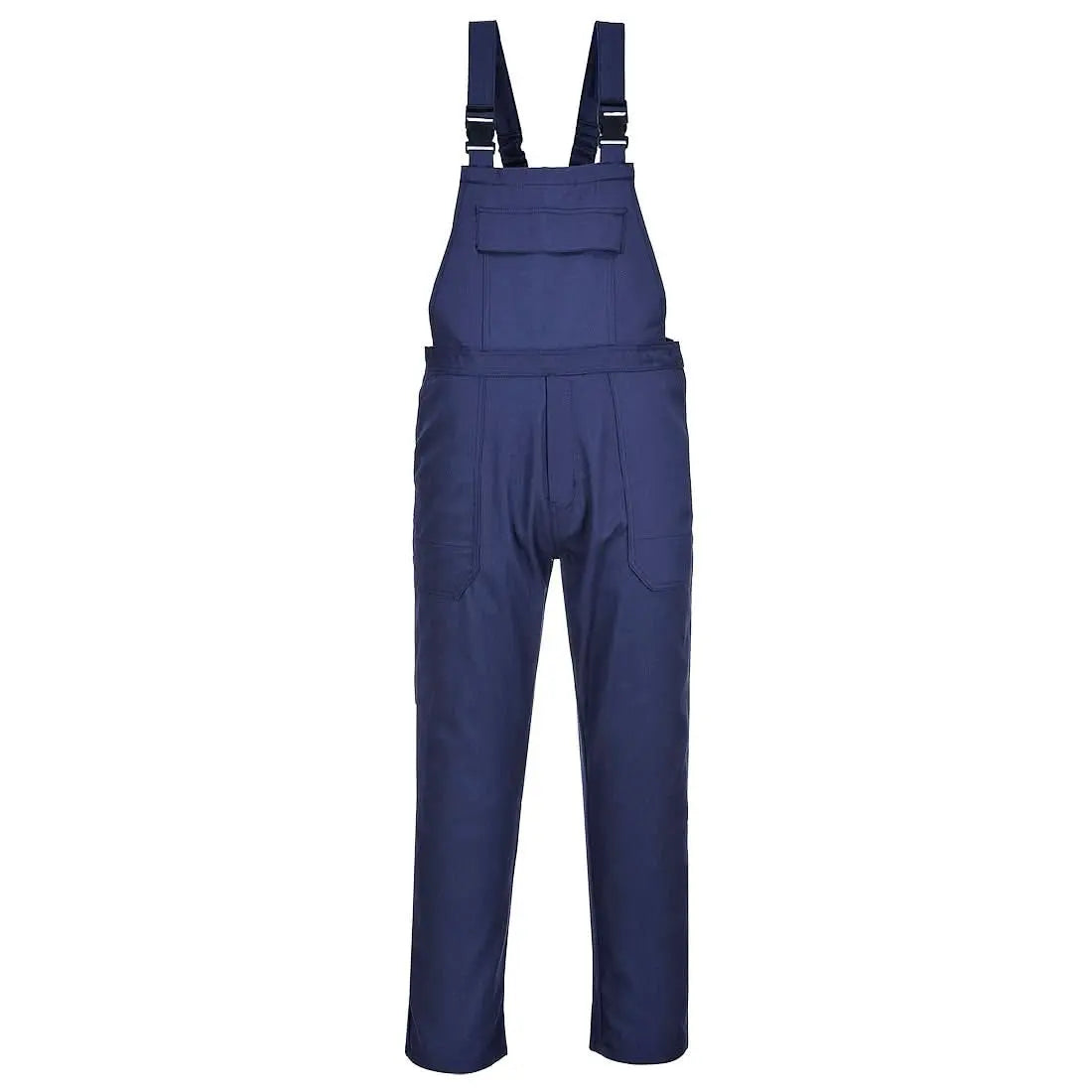Portwest Bizweld Fr Bib And Brace BIZ4 - Navy - Customisable Coveralls