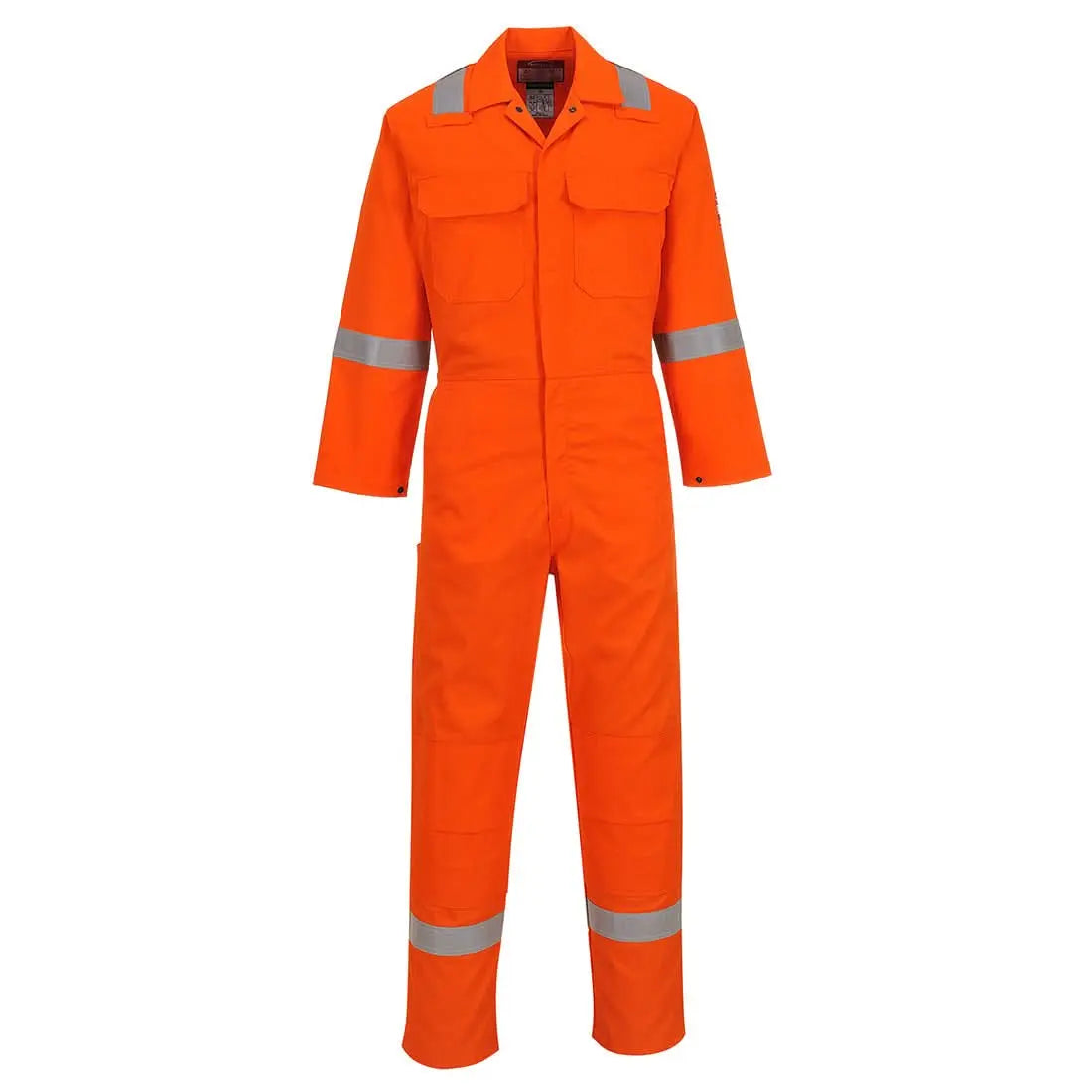 Portwest Bizweld FR Coverall Biz5 - Orange Tall - Customisable Coveralls