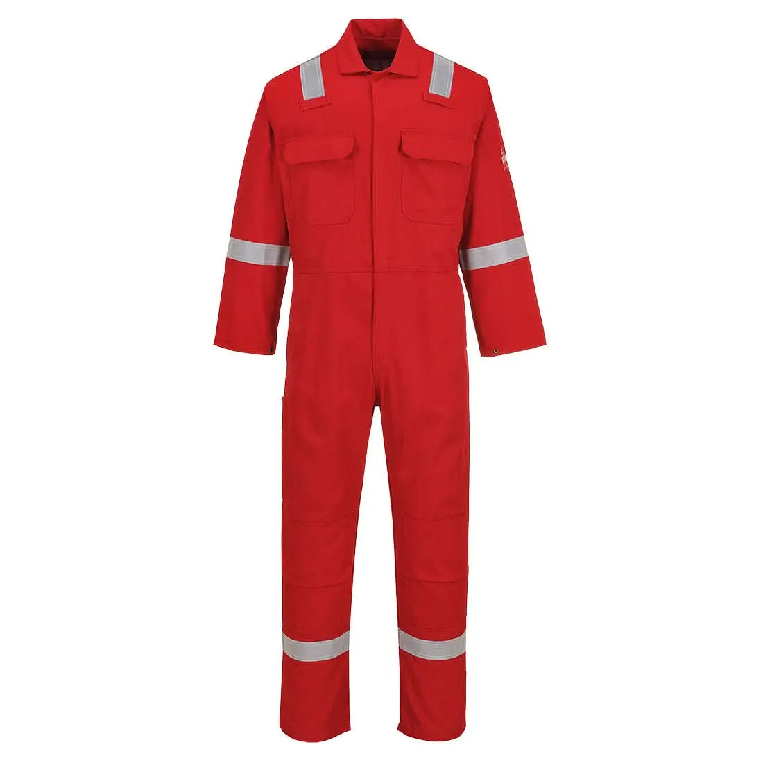 Portwest Bizweld FR Coverall Biz5 - Red - Customisable Coveralls