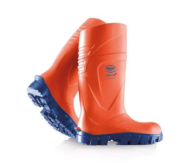 Bekina Steplite X Thermoprotec Full Safety Non Metalic Wellingtons S Bnxac9 P6253 - Orange - Customisable Wellingtons