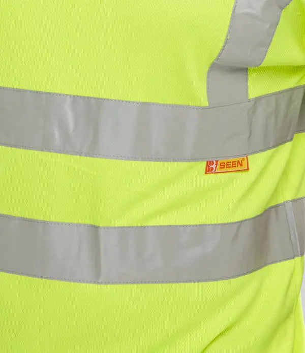 Beeswift Short Sleeve Hi Vis Polo Shirt Bpksen - - Customisable Polo Shirts