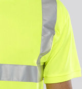Beeswift Crew Neck Hi Vis Short Sleeve T Shirt Bscntsen - - Customisable Tee Shirts