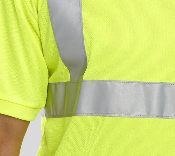 Beeswift Crew Neck Hi Vis Short Sleeve T Shirt Bscntsen - - Customisable Tee Shirts