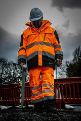 Deltic Beeswift Deltic Hi Vis Two Tone Ripstop Breathable And Waterproof Rail Jacket Bsdjtt - - Customisable Jacket