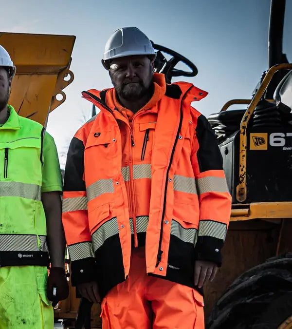 Deltic Beeswift Deltic Hi Vis Two Tone Ripstop Breathable And Waterproof Rail Jacket Bsdjtt - - Customisable Jacket