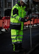 Deltic Beeswift Deltic Hi Vis Two Tone Ripstop Breathable And Waterproof Rail Jacket Bsdjtt - - Customisable Jacket