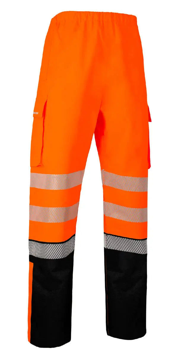 Deltic Beeswift Deltic Hi Vis Two Tone Ripstop Breathable And Waterproof Rail Over Trouser Bsdtrtt - - Customisable Trousers