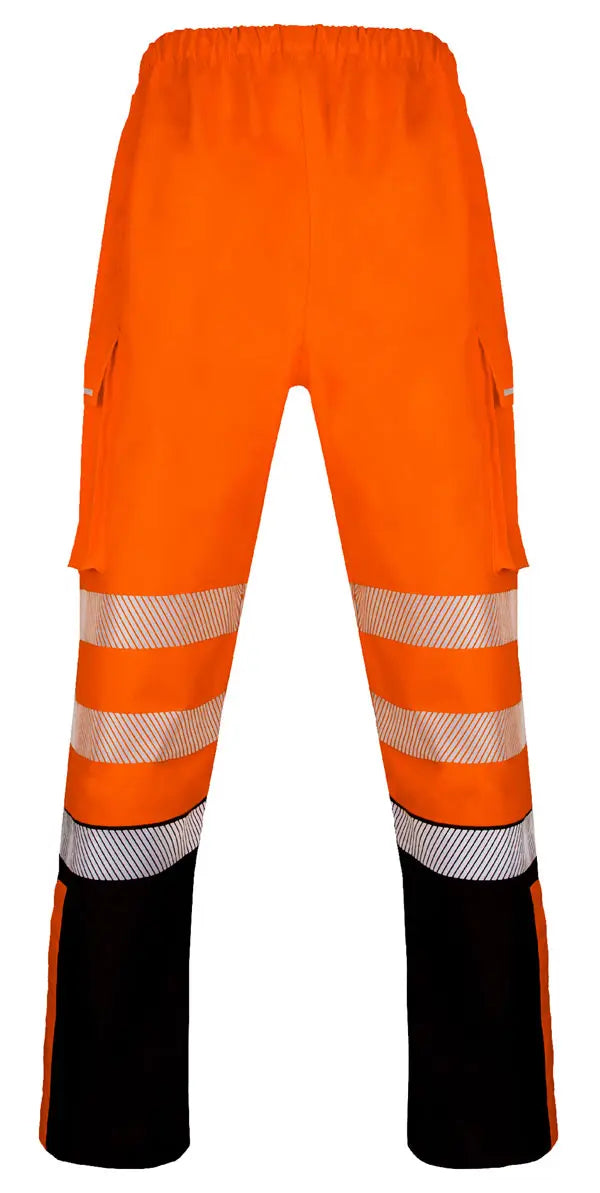 Deltic Beeswift Deltic Hi Vis Two Tone Ripstop Breathable And Waterproof Rail Over Trouser Bsdtrtt - - Customisable Trousers