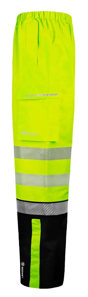 Deltic Beeswift Deltic Hi Vis Two Tone Ripstop Breathable And Waterproof Rail Over Trouser Bsdtrtt - - Customisable Trousers
