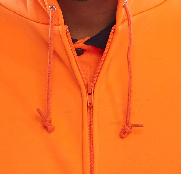 Beeswift Essential Hi Vis Zipped Hoodie Bshssen - - Customisable Sweatshirts