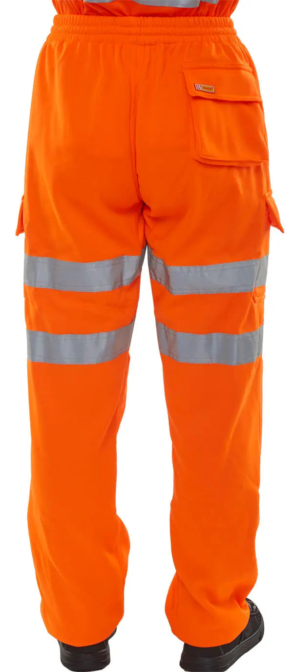 Beeswift Fleece Jogger Hi Vis Trousers Bsjb - - Customisable Trousers