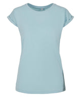 Women's extended shoulder tee