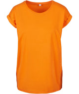 Women's extended shoulder tee