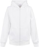 Organic kids basic zip hoodie