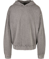 Acid washed oversize hoodie
