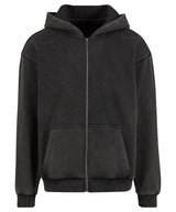 Vintage heavy zip hoodie
