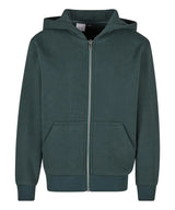 Kids fluffy zip hoodie