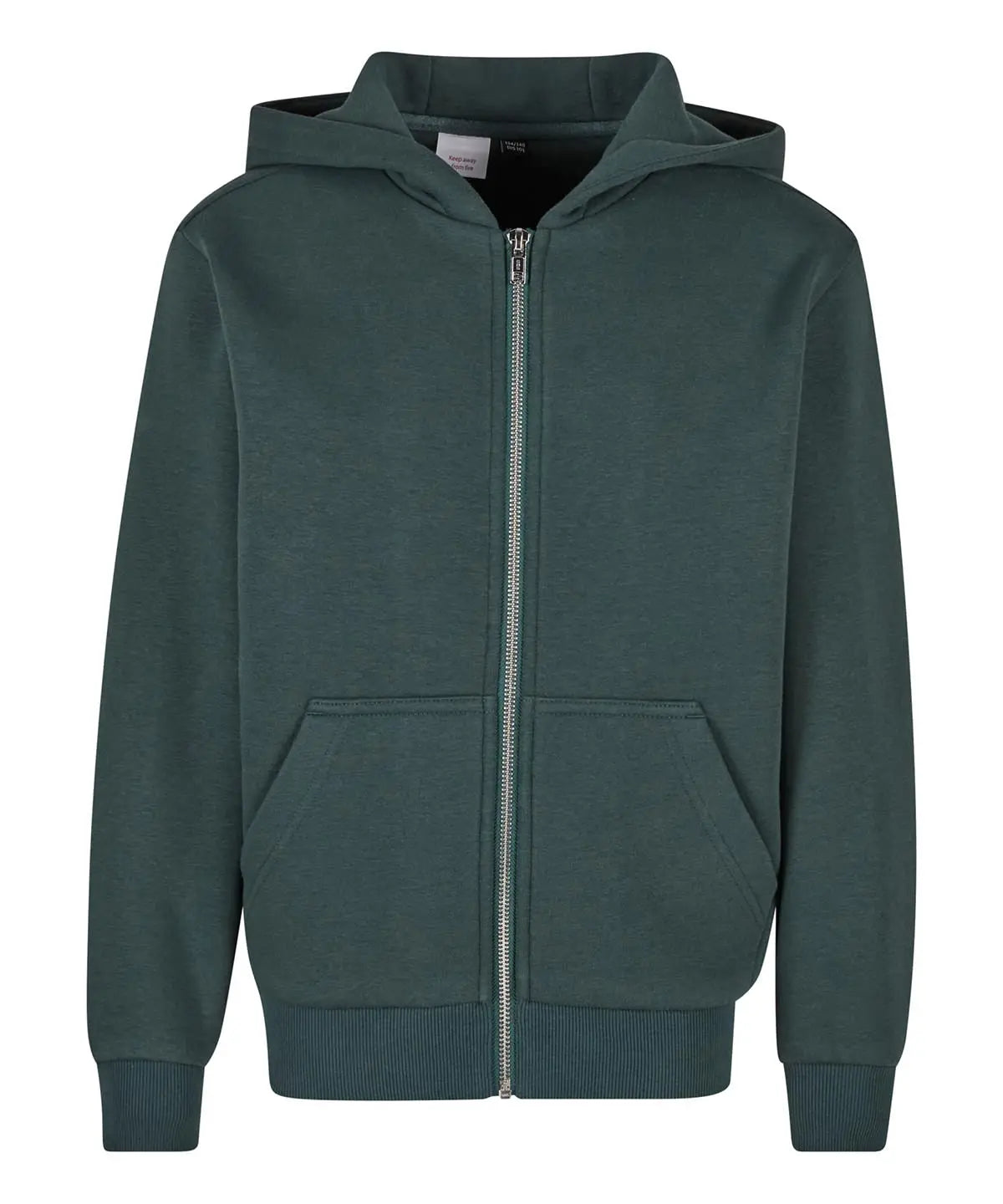 Kids fluffy zip hoodie