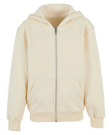 Kids fluffy zip hoodie