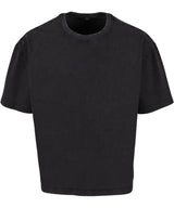 Vintage cropped heavy oversized tee