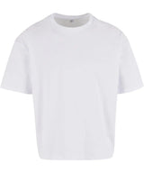 Cropped oversize tee