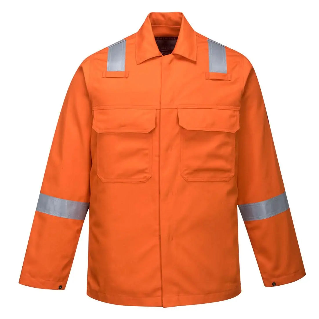 Portwest Bizweld FR Jacket BZ13 - Orange - Customisable Jacket