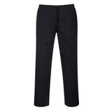 Portwest Chef's Drawstring Trousers c070 - Black - Customisable Trousers