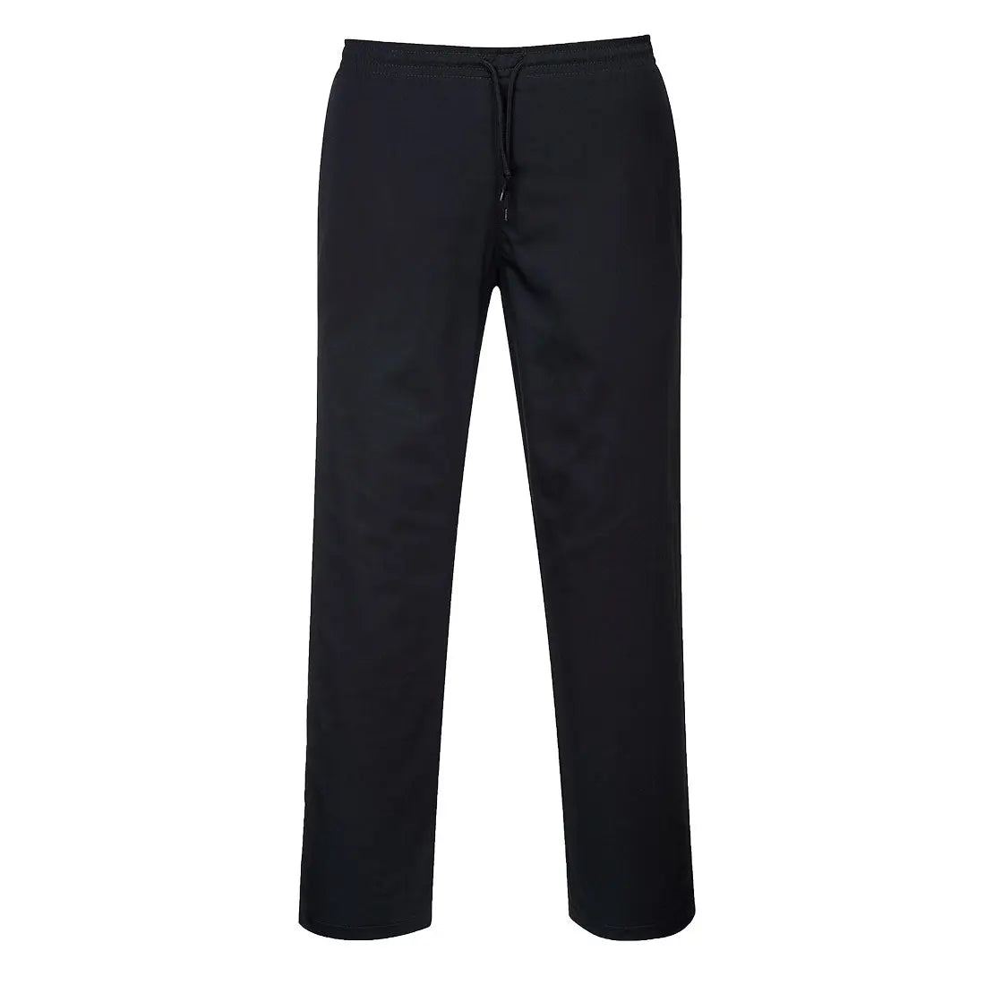 Portwest Chef's Drawstring Trousers c070 - Black Tall - Customisable Trousers