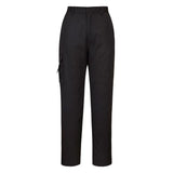 Portwest Women's Combat Trousers c099 - Black Tall - Customisable Trousers