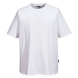 Portwest Cotton Meshair Pro T Shirt SS C195 - White - Customisable T-Shirts