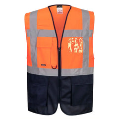 Orange/Navy