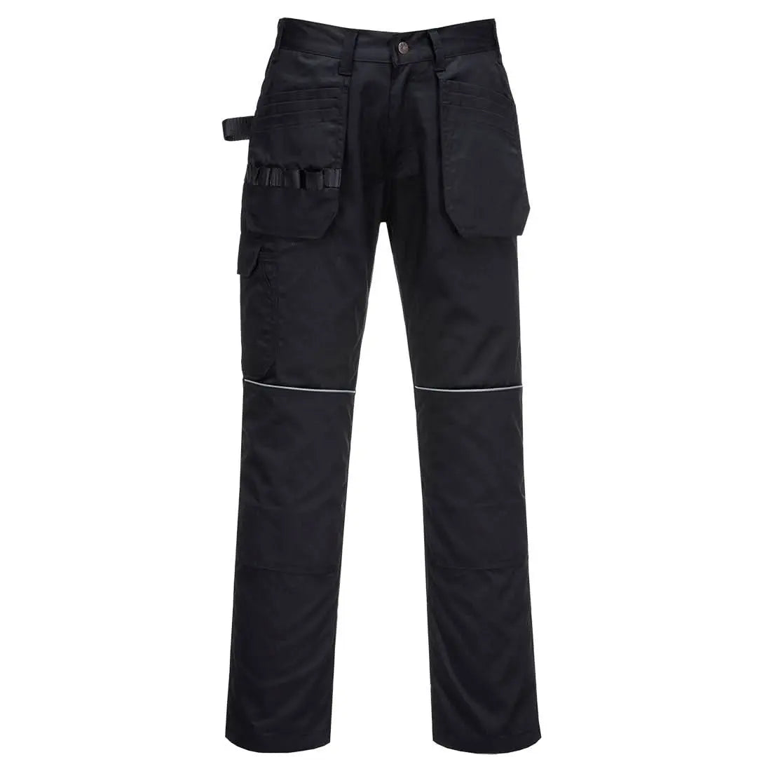 Portwest Tradesman Holster Trousers C720 - Black - Customisable Trousers