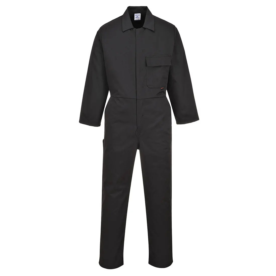 Portwest Classic Coverall - XL Black - Customisable