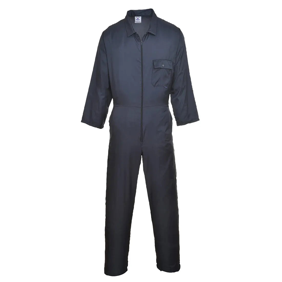 Portwest Nylon Zip Coverall - 4XL Navy - Customisable
