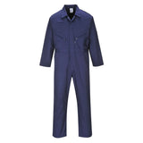 Portwest Liverpool Zip Coverall - C813 - Navy Tall - Customisable Coverall