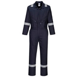 Portwest Iona Cotton Coverall c814 - Navy - Customisable Coveralls