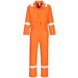 Portwest Iona Cotton Coverall c814 - Orange - Customisable Coveralls