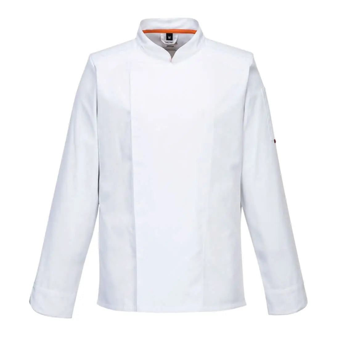 Portwest ChefS Meshair Pro Stretch Jacket LS C846 - White - Customisable Jacket