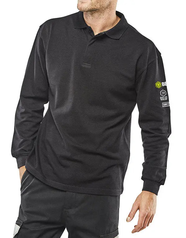 Beeswift Arc Compliant Polo Shirt Carc1 - Navy Blue - Customisable Polo Shirts