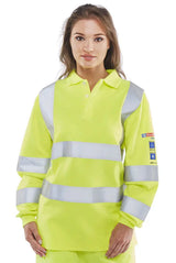 Beeswift Arc Compliant Hi Vis Polo Shirt Carc2 - - Customisable Polo Shirts