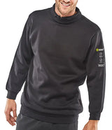 Beeswift Arc Compliant Sweatshirt Carc3 - Navy Blue - Customisable Sweatshirts