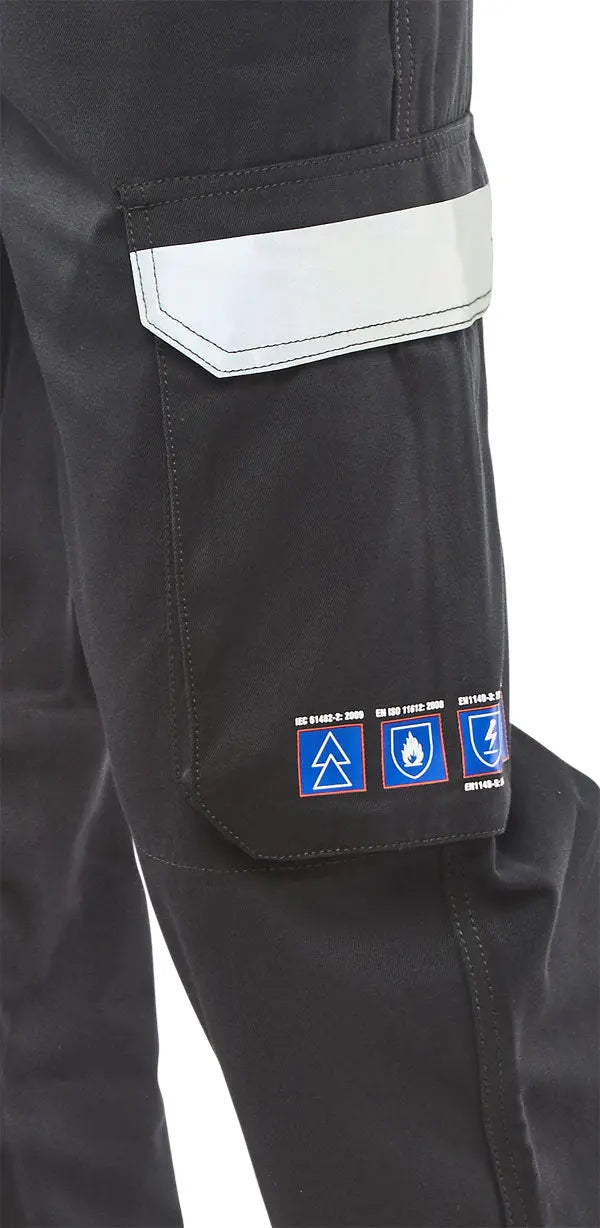 Beeswift Flame Retardant Cargo Trousers Arc Compliant Carc4 - - Customisable Trousers