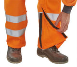 Click Arc Beeswift Arc Compliant Hi Vis Rail Spec Trousers Carc52 Or - - Customisable Trousers