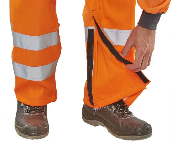 Beeswift Arc Compliant Hi Vis Rail Spec Trousers Carc152 - - Customisable Trousers