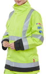 Beeswift Arc Complinant Woven Hi Vis Two Tone Jacket Carc925 Syn - - Customisable Jacket