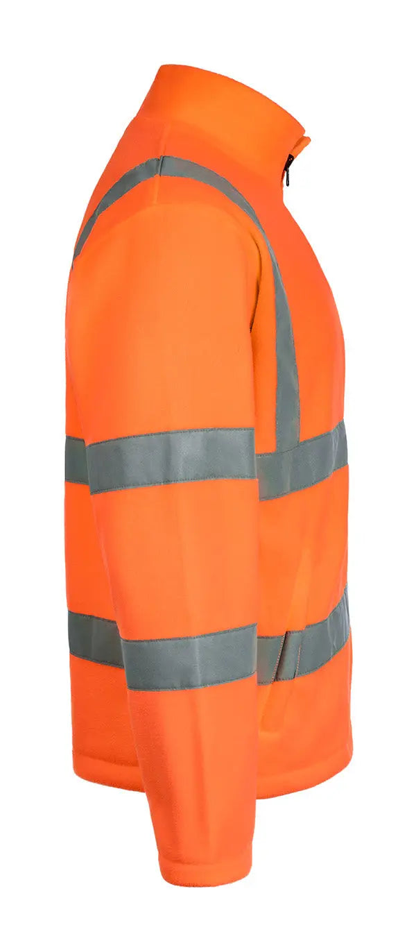 Beeswift Carnoustie Hi Vis Fleece Jacket Carf - - Customisable Fleeces